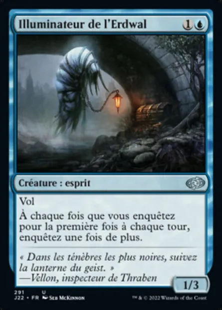 Illuminateur de l'Erdwal, carte Magic J22 291 — extension Jumpstart 2022