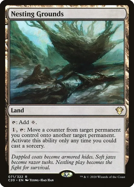 Nesting Grounds, Magic card C20 71 — Commander 2020 set