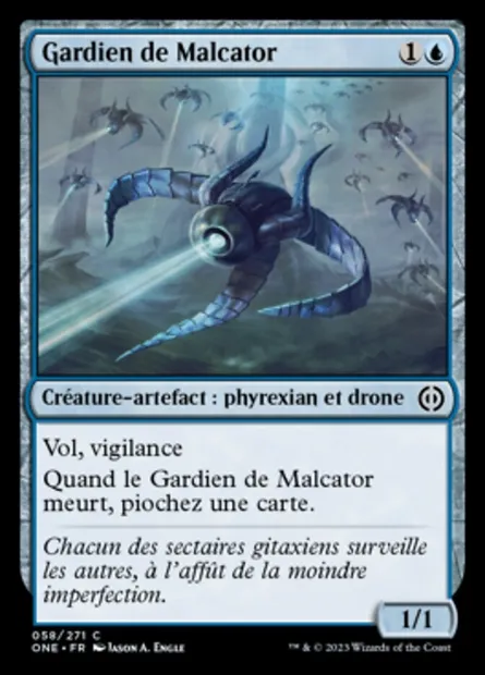 Gardien de Malcator, carte Magic ONE 58 — extension Tous Phyrexians