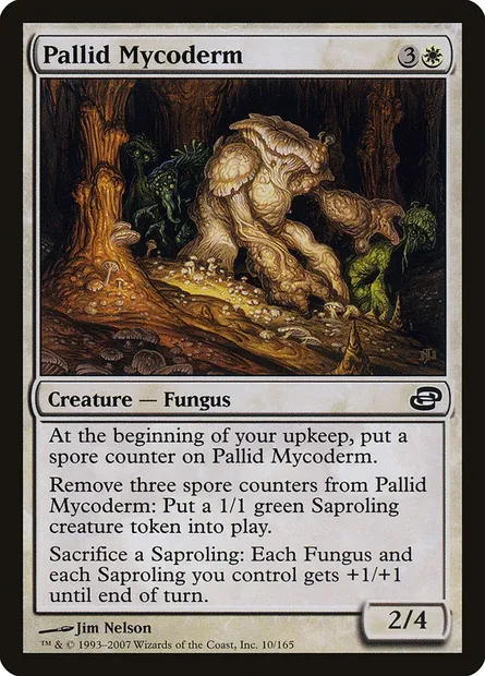 Pallid Mycoderm, Magic card PLC 10 — Planar Chaos set