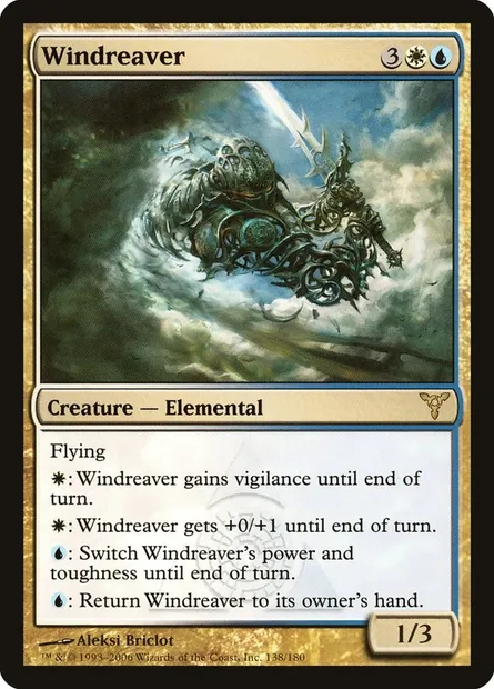 Écumeur des vents, carte Magic DIS 138 — extension Discorde
