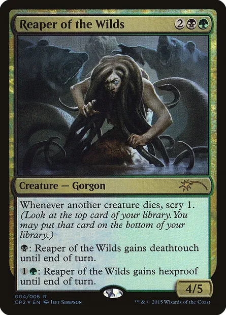 Faucheuse des terres sauvages, carte Magic CP2 4 — extension Fate Reforged Clash Pack