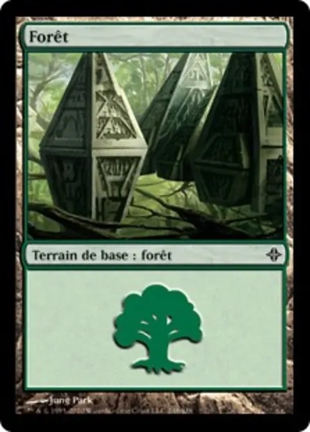 Forêt, carte Magic ROE 248 — extension L'ascension des Eldrazi
