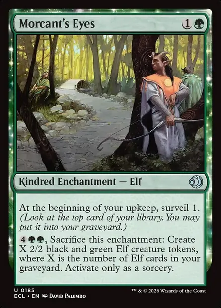 Morcant's Eyes, Magic card ECL 185 — Lorwyn Eclipsed set