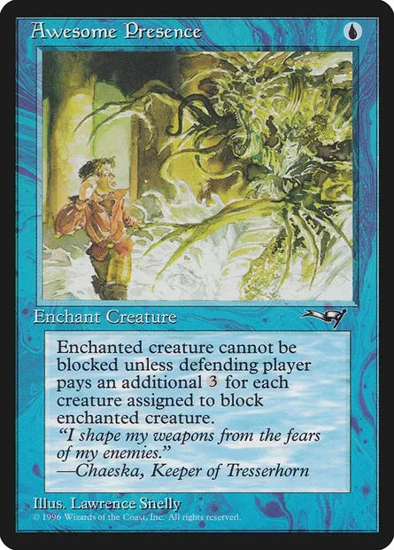 Awesome Presence, Magic card ALL 23b — Alliances set