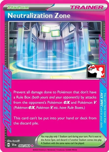 Neutralization Zone, Pokémon card PPS 060-4 — Play! Pokémon Prize Pack Series set
