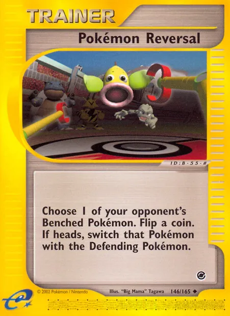 Pokémon Reversal, Pokémon card EX 146 — Expedition Base Set set