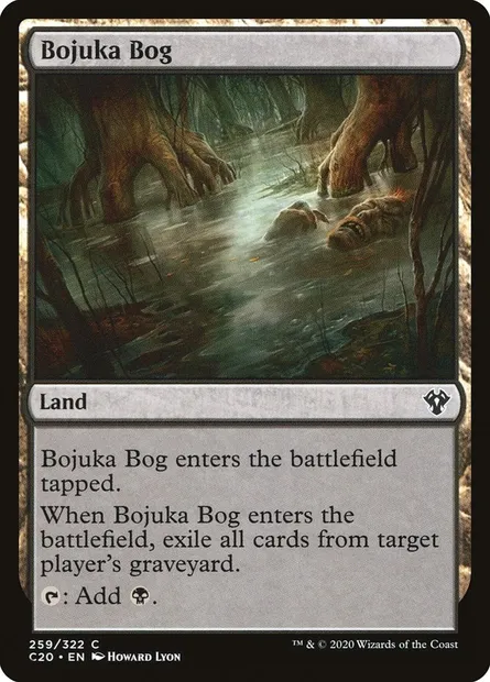 Bojuka Bog, Magic card C20 259 — Commander 2020 set