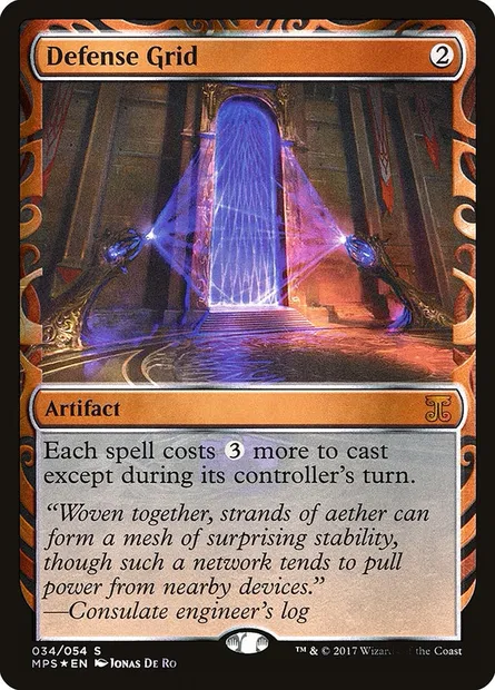 Defense Grid, Magic card MPS 34 — Kaladesh Inventions set