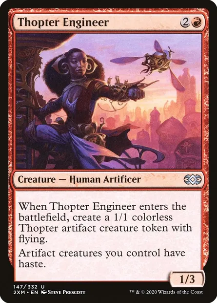 Thopter Engineer, Magic card 2XM 147 — Double Masters set