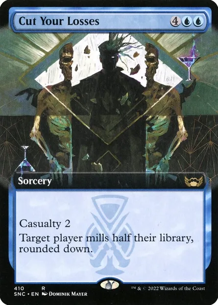 Cut Your Losses, Magic card SNC 410 — Streets of New Capenna set