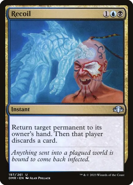 Recoil, Magic card DMR 197 — Dominaria Remastered set