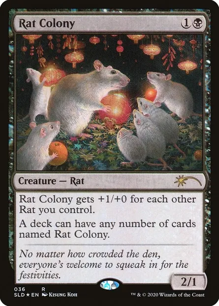 Rat Colony, Magic card SLD 36 — Secret Lair Drop set