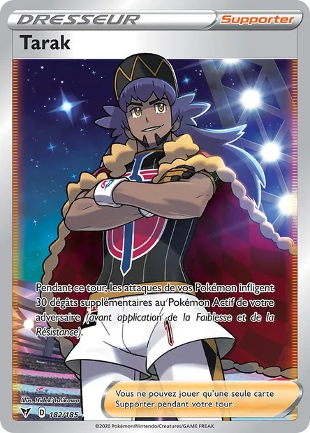 Tarak, carte Pokémon VIV 182 — extension Voltage Éclatant