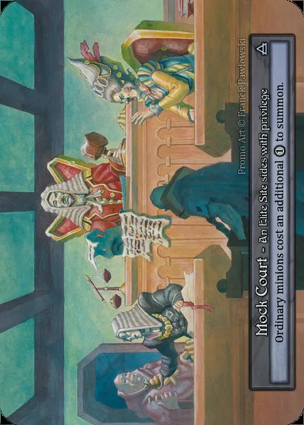 Mock Court, carte Sorcery PRO 063 — extension Promotional