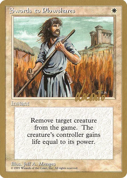 Retour au pays, carte Magic PTC ml52 — extension Pro Tour Collector Set