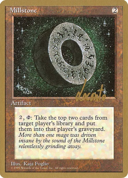 Millstone, Magic card PTC ml336 — Pro Tour Collector Set set