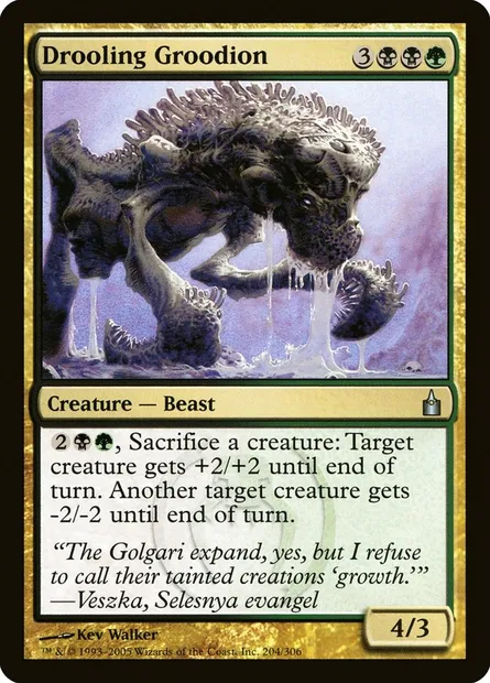 Groudion baveur, carte Magic RAV 204 — extension Ravnica: La Cité des Guildes