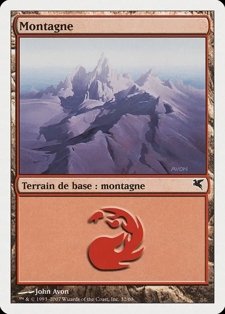 Montagne, carte Magic PSAL I32 — extension Salvat 2005
