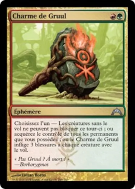 Charme de Gruul, carte Magic GTC 169 — extension Insurrection
