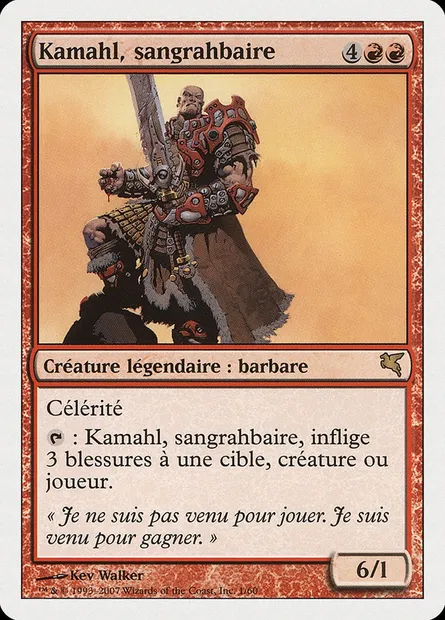 Kamahl, Pit Fighter, Magic card PSAL I1 — Salvat 2005 set
