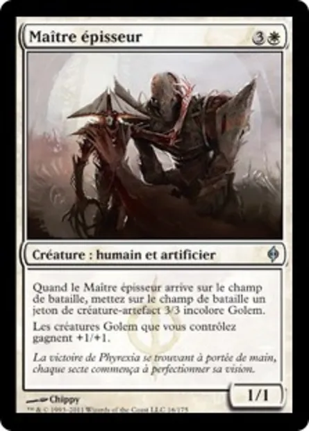 Maître épisseur, carte Magic NPH 16 — extension La Nouvelle Phyrexia