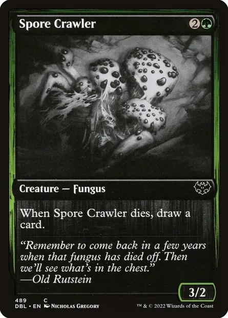 Spore Crawler, Magic card DBL 489 — Innistrad: Double Feature set