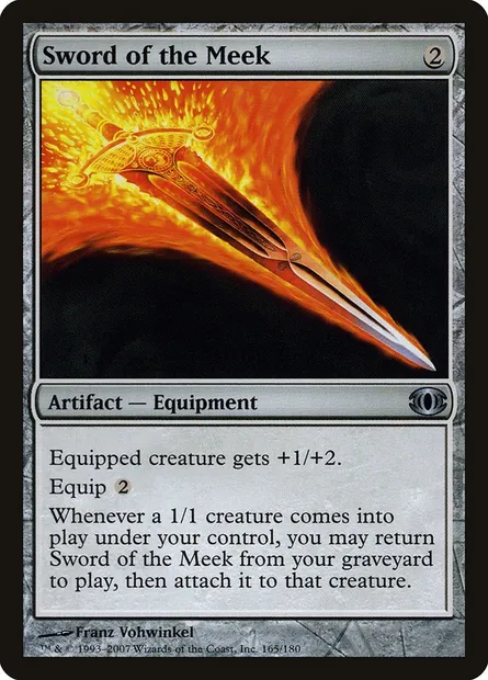 Épée des humbles, carte Magic FUT 165 — extension Vision de l'Avenir