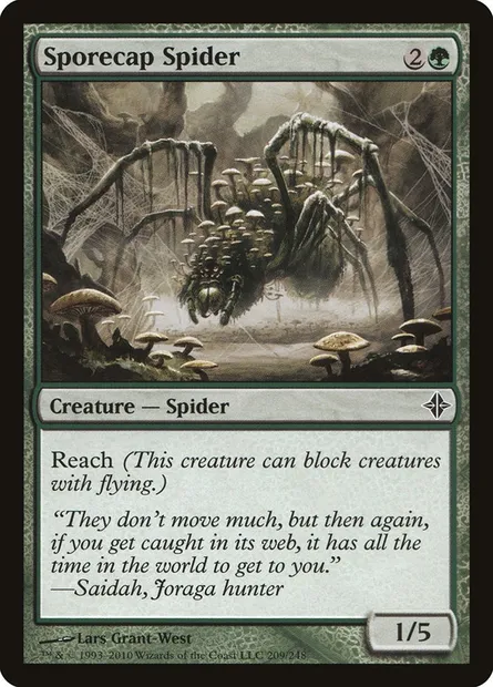 Sporecap Spider, Magic card ROE 209 — Rise of the Eldrazi set