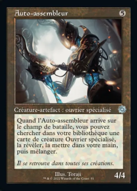 Auto-assembleur, carte Magic BRR 51 — extension The Brothers' War Retro Artifacts