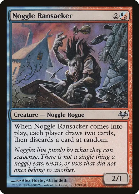 Noggle Ransacker, Magic card EVE 109 — Eventide set