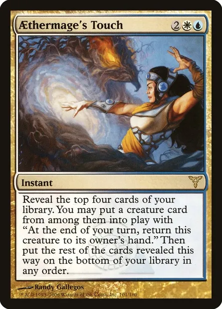 Aethermage's Touch, Magic card DIS 101 — Dissension set