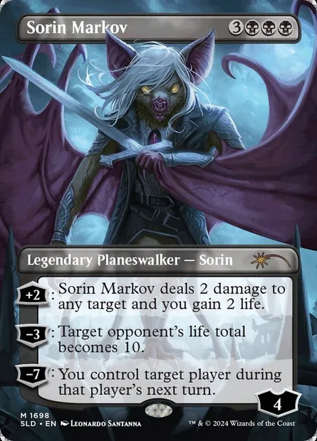 Sorin Markov, carte Magic SLD 1698 — extension Secret Lair Drop