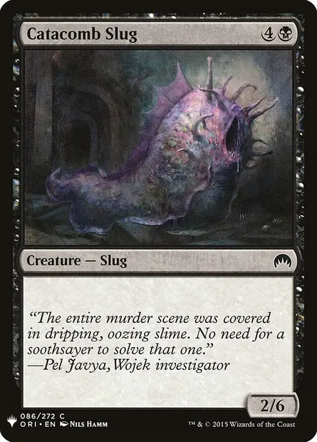 Catacomb Slug, Magic card PLST ORI-86 — The List set