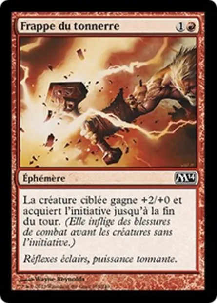 Frappe du tonnerre, carte Magic M14 159 — extension Magic 2014