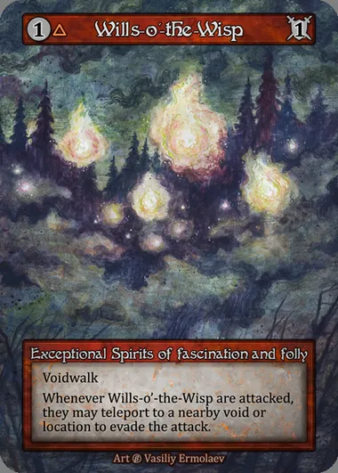 Wills-o'-the-Wisp, carte Sorcery BET 184 — extension Beta