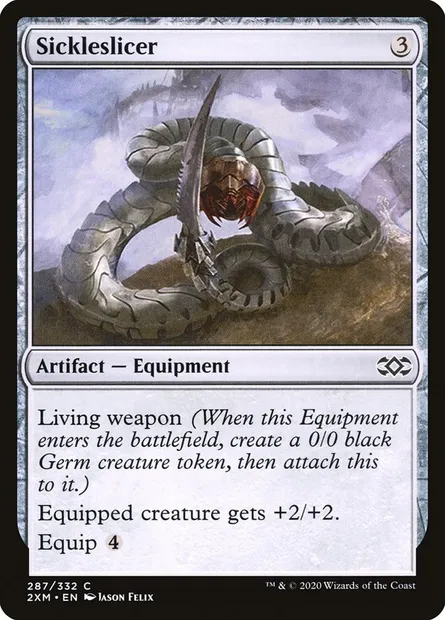 Sickleslicer, Magic card 2XM 287 — Double Masters set