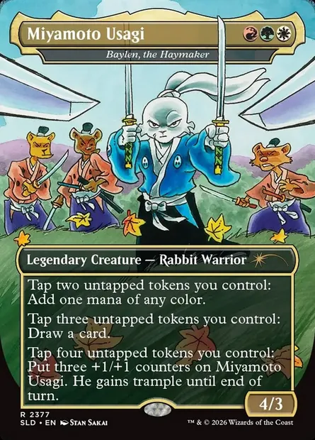 Baylen, the Haymaker, Magic card SLD 2377 — Secret Lair Drop set