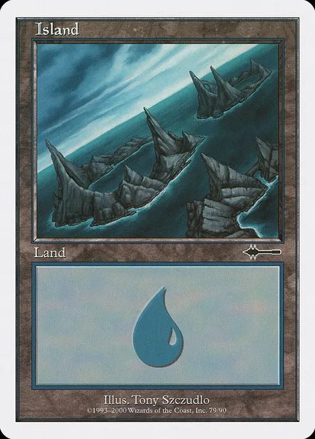 Île, carte Magic BTD 79 — extension Beatdown Box Set
