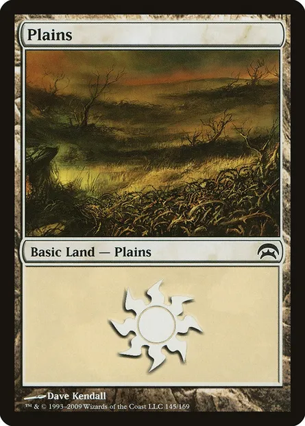 Plaine, carte Magic HOP 145 — extension Planechase