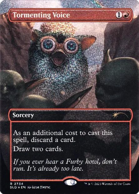 Tormenting Voice, Magic card SLD 2334 — Secret Lair Drop set