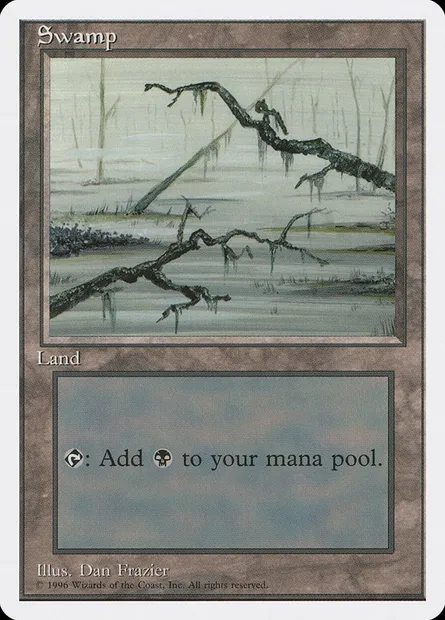 Marais, carte Magic ITP 61 — extension Introductory Two-Player Set