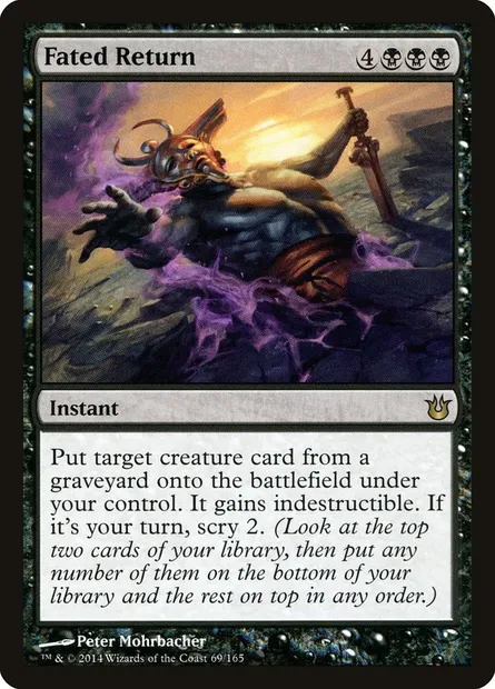 Fated Return, Magic card BNG 69 — Born of the Gods set