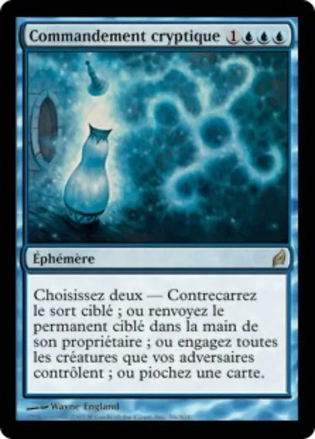 Commandement cryptique, carte Magic LRW 56 — extension Lorwyn