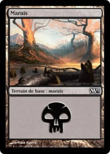 Marais, carte Magic M13 239 — extension Magic 2013