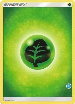 Énergie Plante, carte Pokémon TK11 001 — extension SM Trainer Kit: Alolan Sandslash & Alolan Ninetales