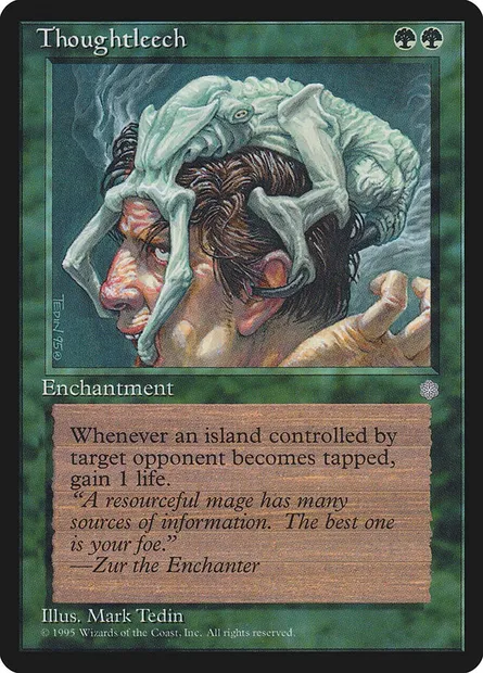 Sangsue cérébrale, carte Magic ICE 269 — extension Ere Glaciaire