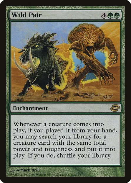 Wild Pair, Magic card PLC 144 — Planar Chaos set