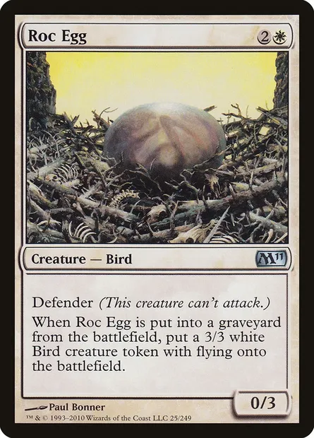 Roc Egg, Magic card M11 25 — Magic 2011 set