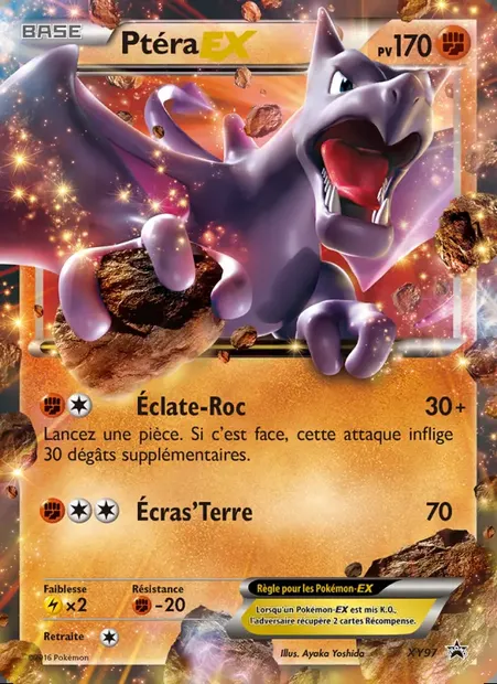 Ptéra EX, carte Pokémon XY 97 — extension Promo XY